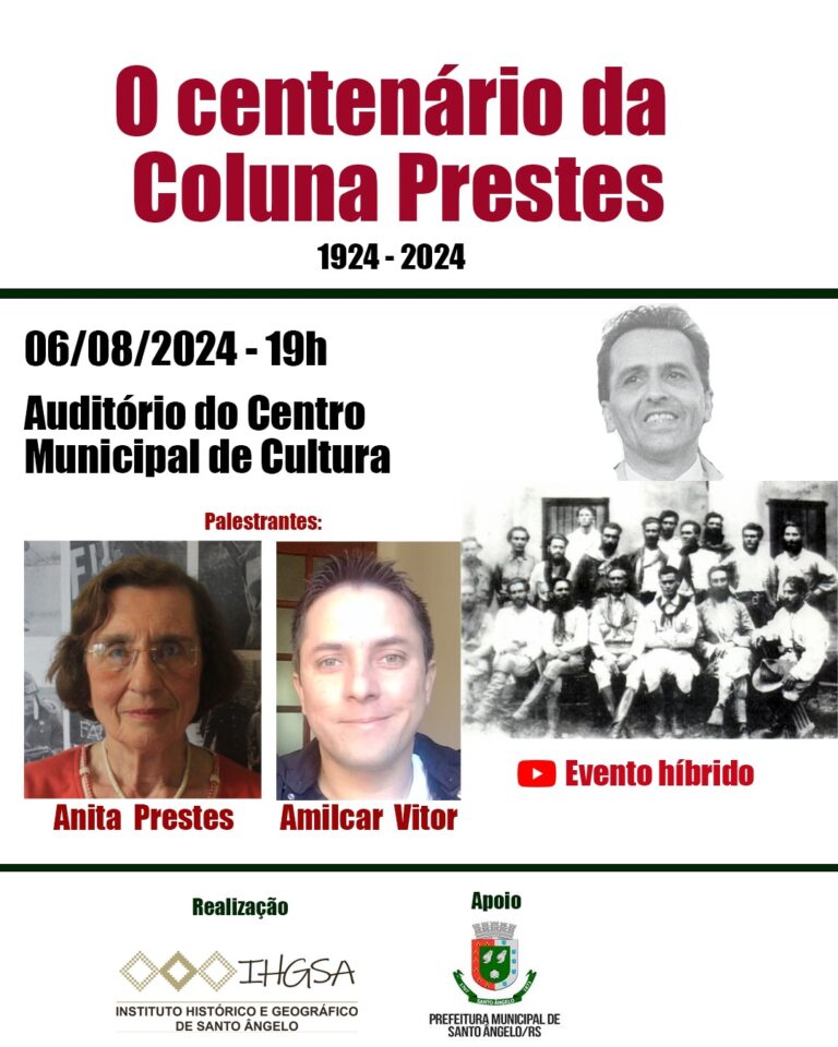 Painel “O centenário da Coluna Prestes”